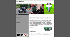 Desktop Screenshot of mz-heinz.de